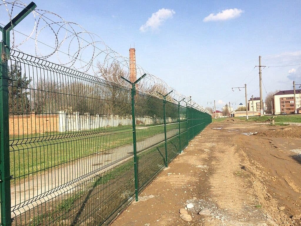 Ограждение караульных постов. Карачаево-Черкесия